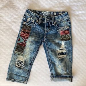 Miss Me Girls Capri Pants